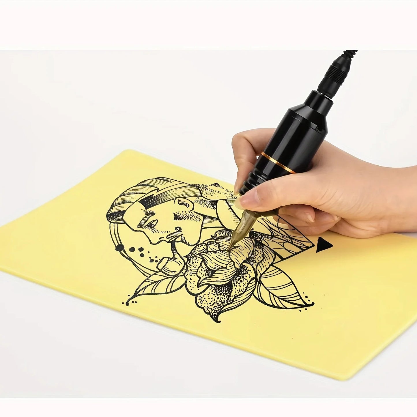Piel Sintética Profesional 3mm – Silicona de Alta Densidad para Práctica de Tattoo y PMU