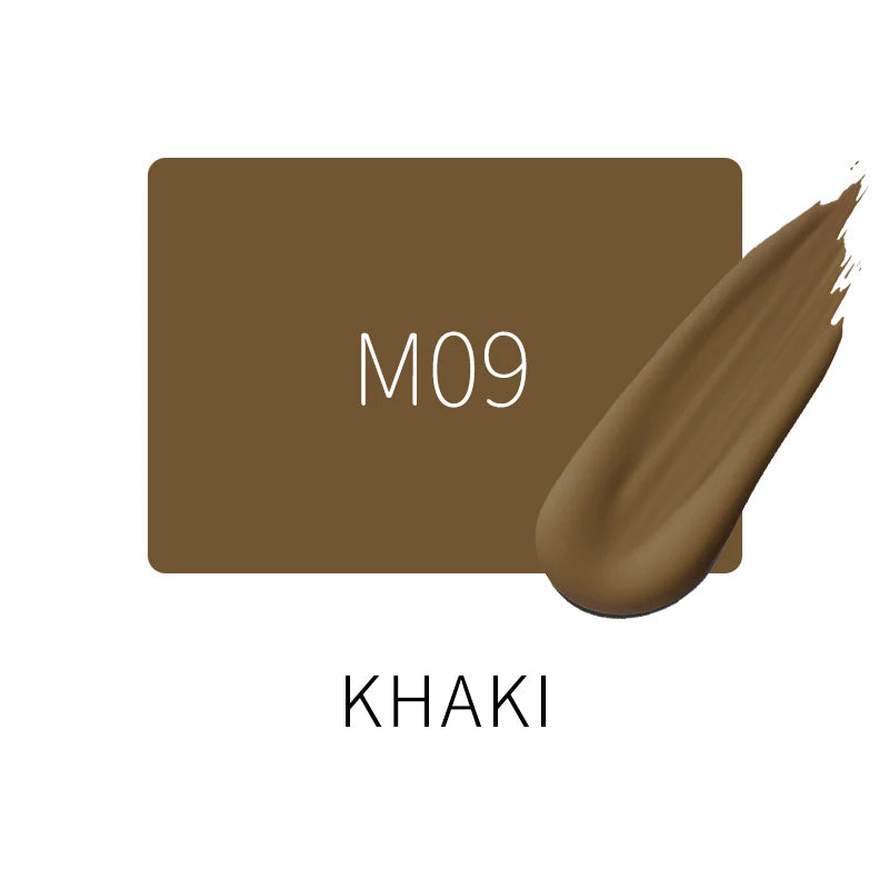AIMOOSI Eyebrow Micropigmentation 18 Colors Semi Permanent Makeup Pigment for Eyeliner Organic Black Brown Tattoo Ink Supplies
