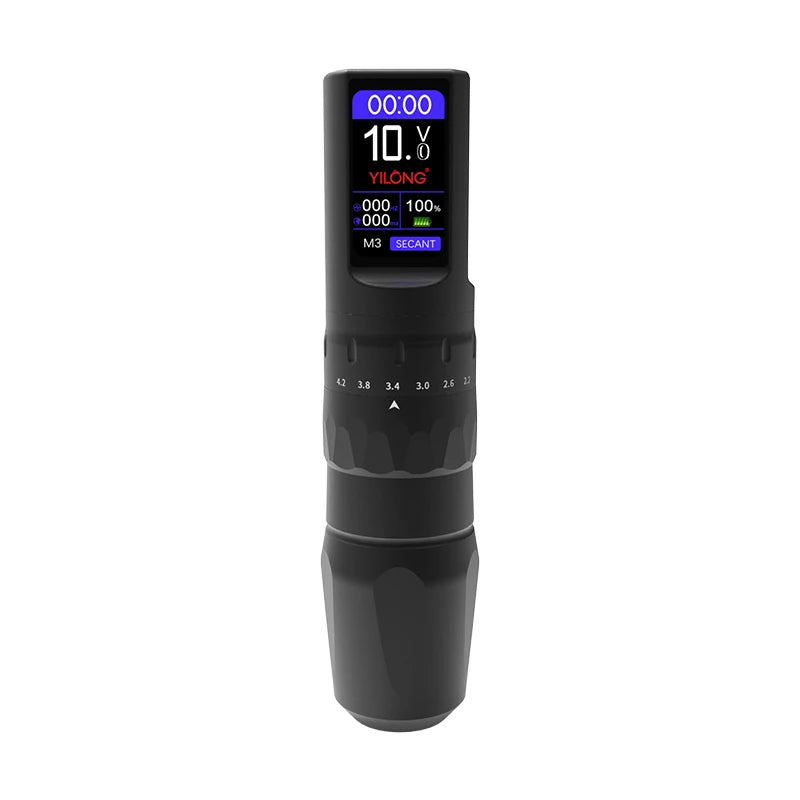 Máquina Pen YILONG Wireless Pro – Motor Brushless y 6 Strokes Ajustables (2.2mm a 4.2mm)