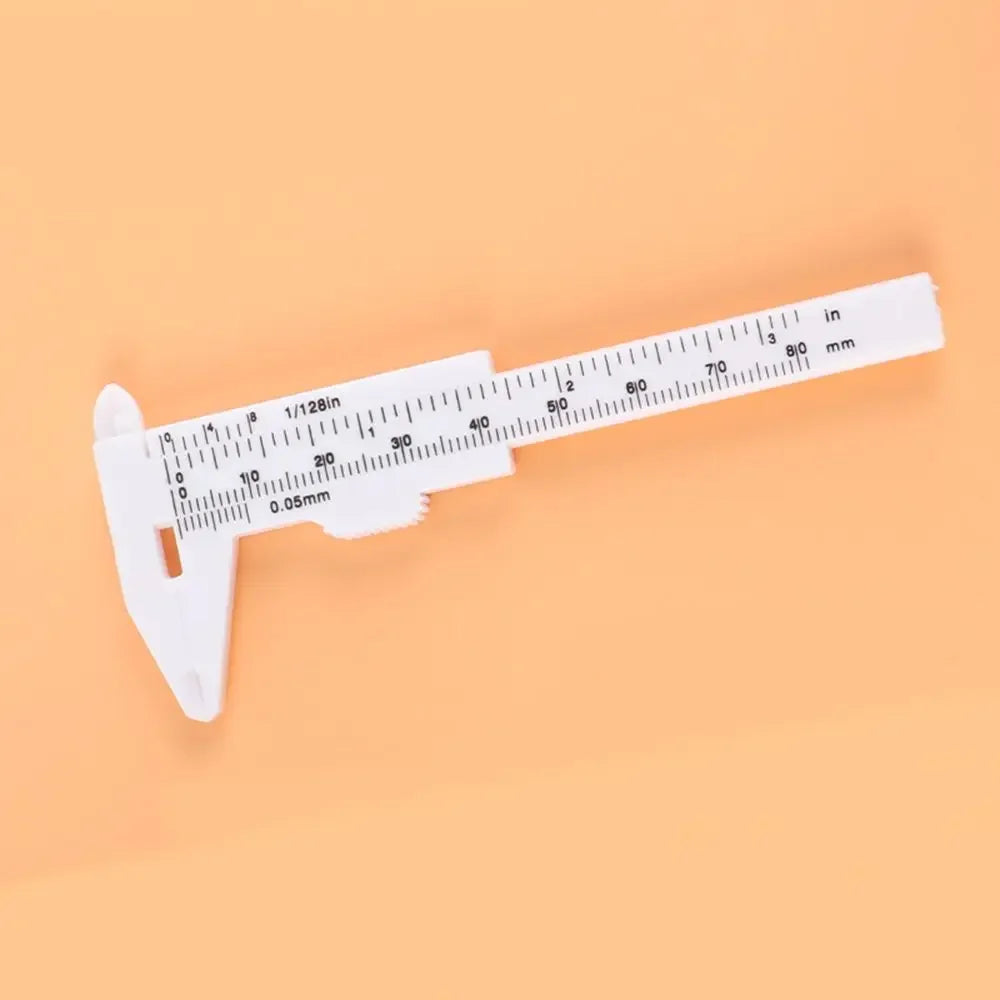 Calibre Vernier de 80mm para Cejas – Regla de Precisión para Microblading y PMU