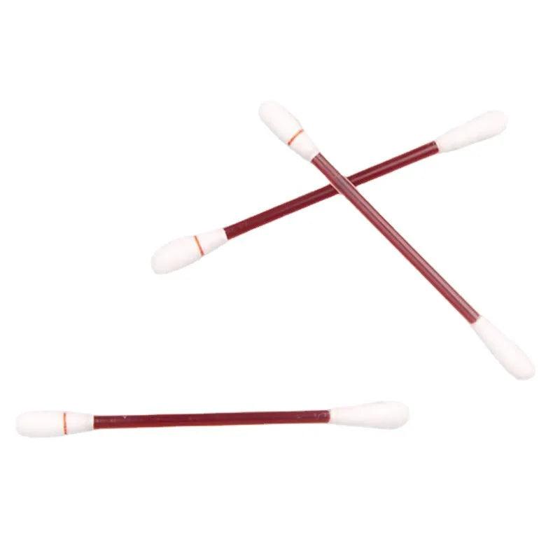 Disposable Daily-Use Breakable Iodophor & Alcohol Cotton Swabs – Outdoor First Aid and Nursing Supplies