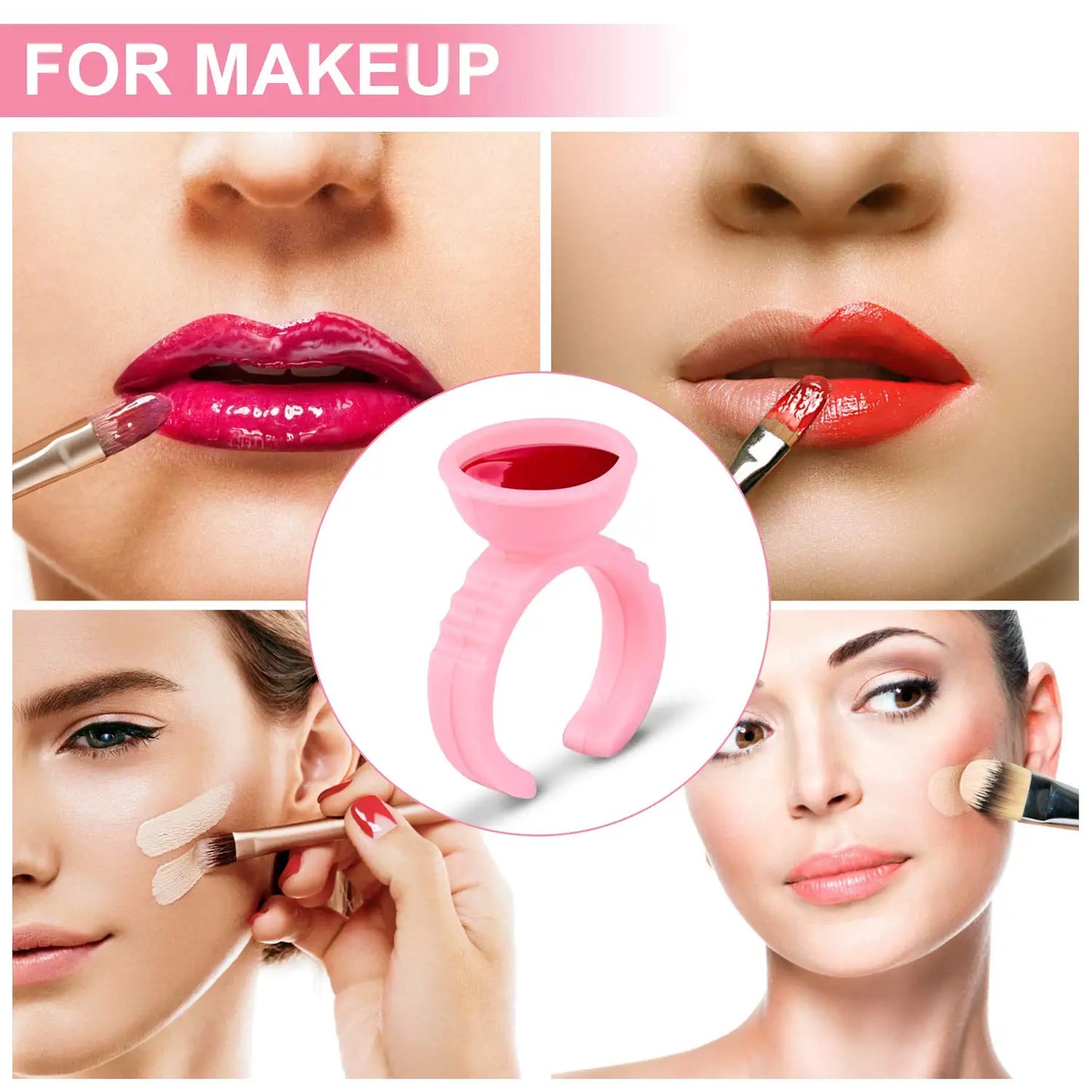 Anillos para Tinta y Pigmentos (Pack 100 / 500u) – Especial PMU, Microblading