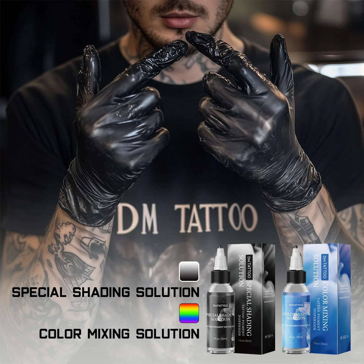 Solución Mezcladora de Pigmentos – Blending Agent para Sombras y Dilución de Tinta (30ml / 120ml)