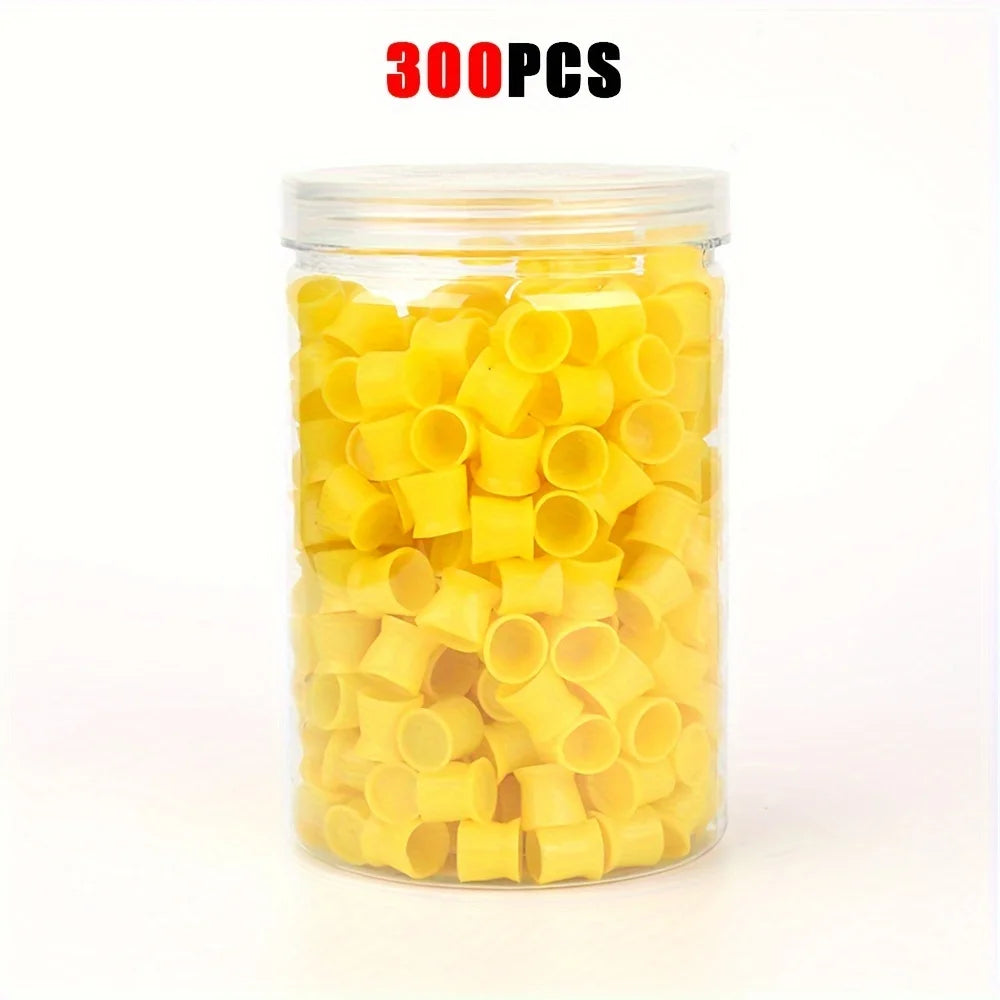 Copas de Silicona Soft (Pack 300u) – Tetinas Flexibles con Base para Tinta y PMU