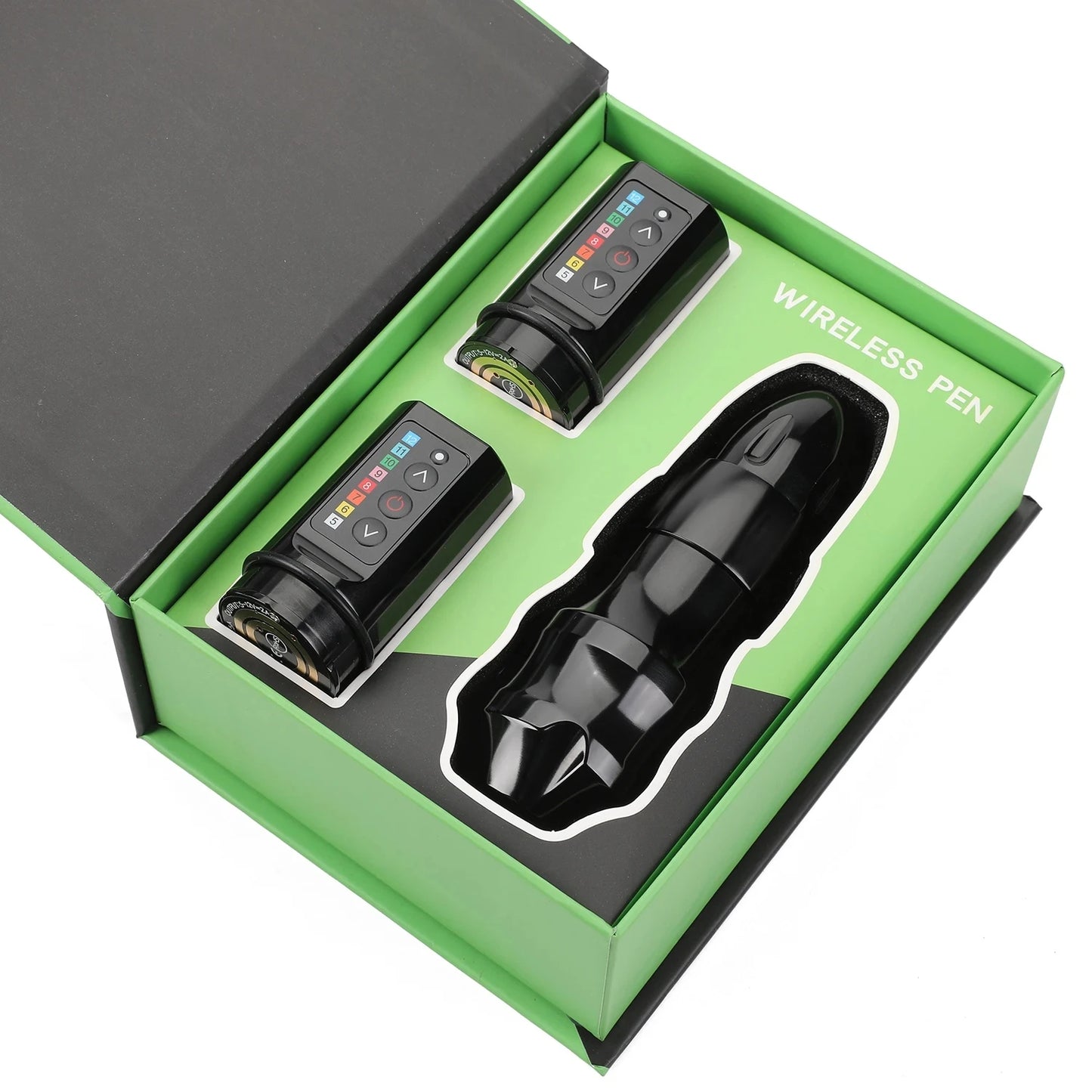 Máquina Pen EXO Wireless Kit – Stroke 4.0mm, Motor Japonés y 2 Baterías Intercambiables
