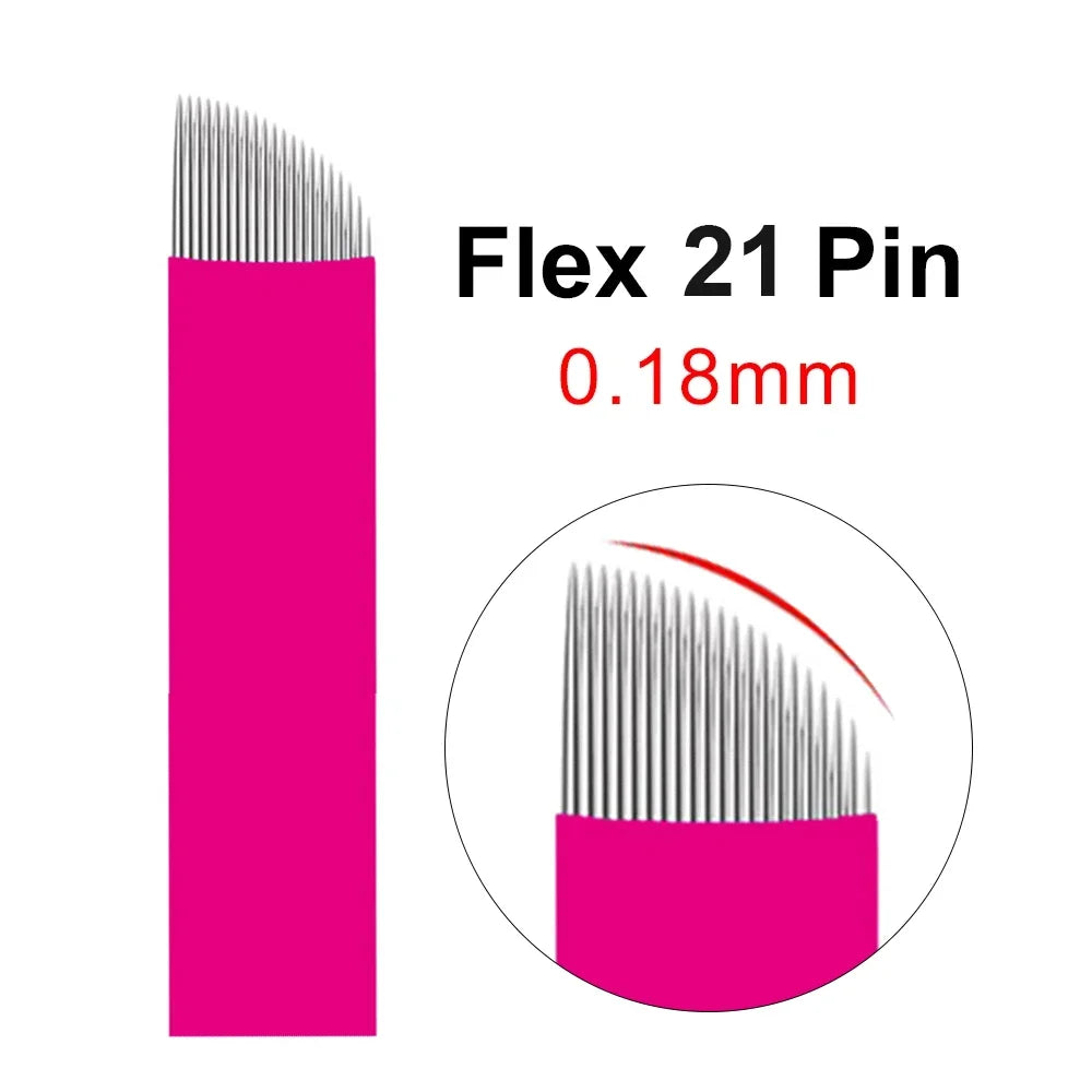 Agujas Nano para Microblading (0.16mm / 0.18mm) – Filos Tebori Premium (Pack 50/100u)