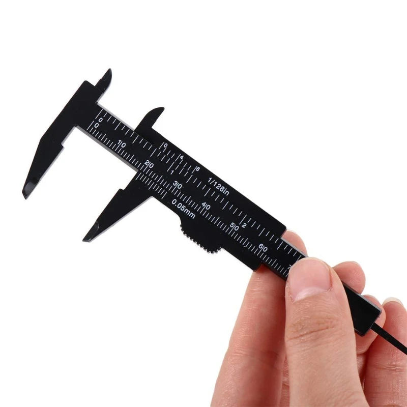 Calibre Vernier de 80mm para Cejas – Regla de Precisión para Microblading y PMU