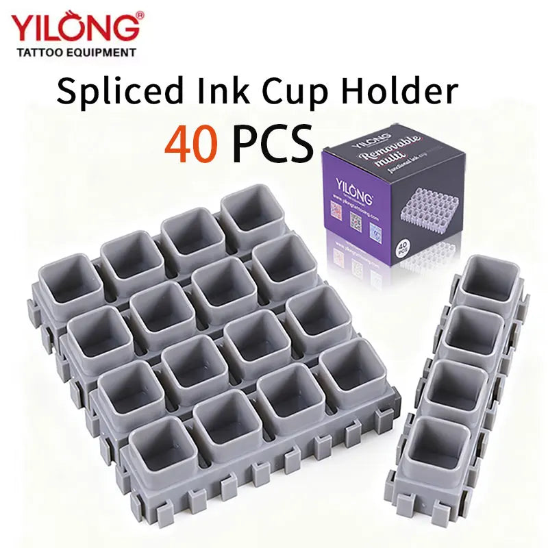 Organizador Modular YILONG – Soporte para Cartuchos, Tintas y Vasos (Rack de Escritorio)