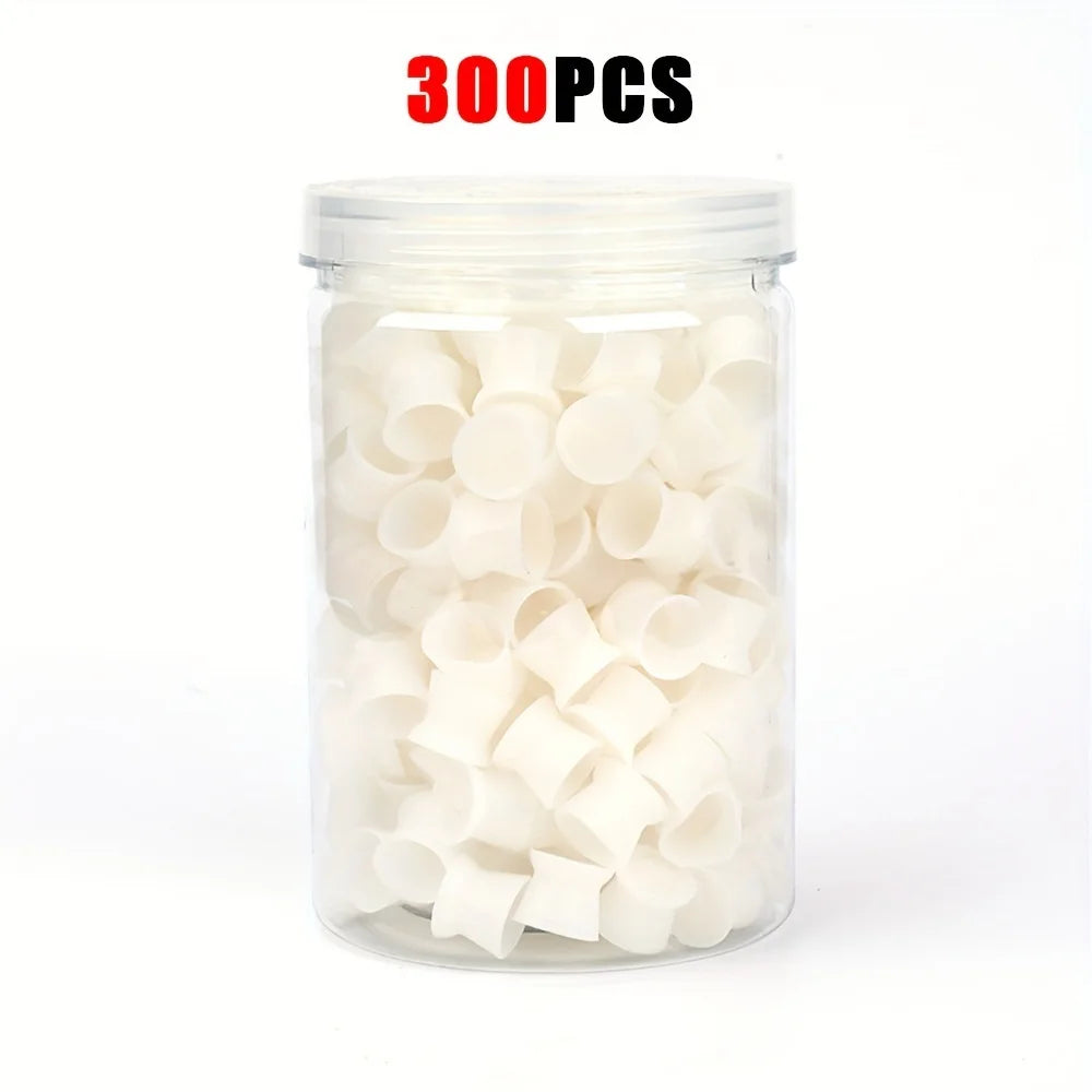 Copas de Silicona Soft (Pack 300u) – Tetinas Flexibles con Base para Tinta y PMU