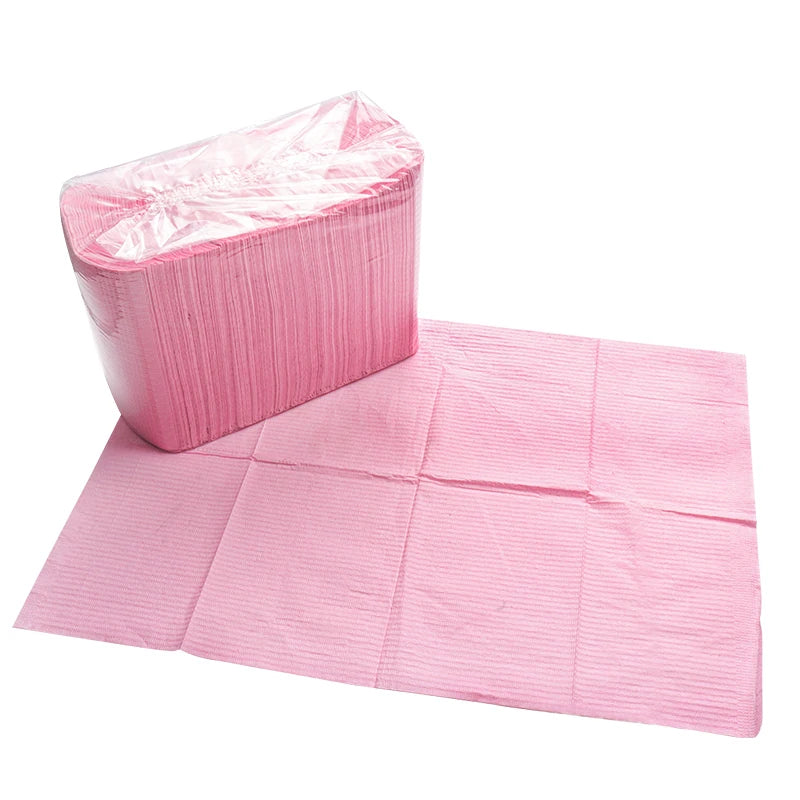 Campos Descartables Bilaminados (Pack 125u) – Mantel Impermeable para Tatuaje y Nail Art