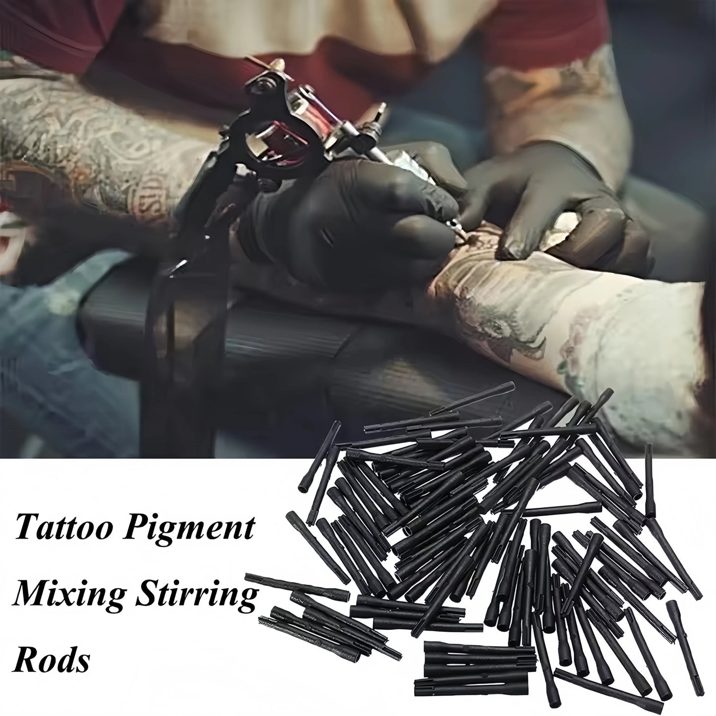 Varillas Mezcladoras de Pigmento (Pack 50 / 100 / 1000u) – Mezcladores para Tinta y Microblading
