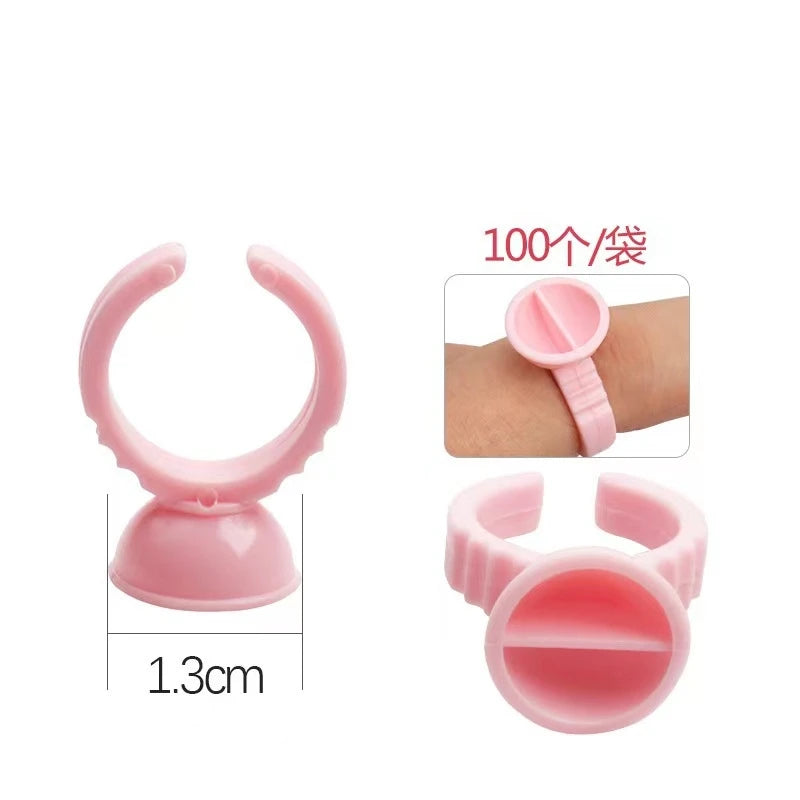 Anillos para Tinta y Pigmentos (Pack 100 / 500u) – Especial PMU, Microblading