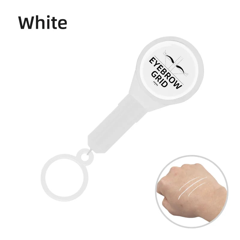 Microblading Eyebrow Marker Thread Tattoo Brows Ruler Auxiliary Line Drawing Positioning Mapping Line Box