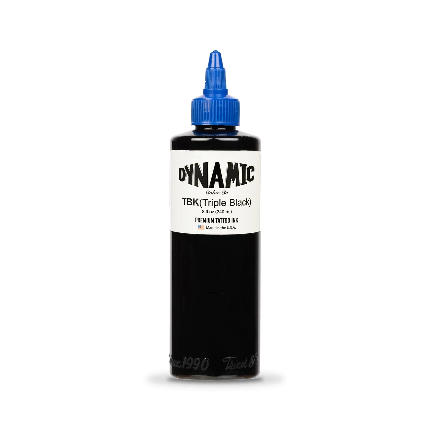 Tinta Triple Black (TBK) – Negro Ultra-Sólido para Línea y Relleno (8oz / 240ml)
