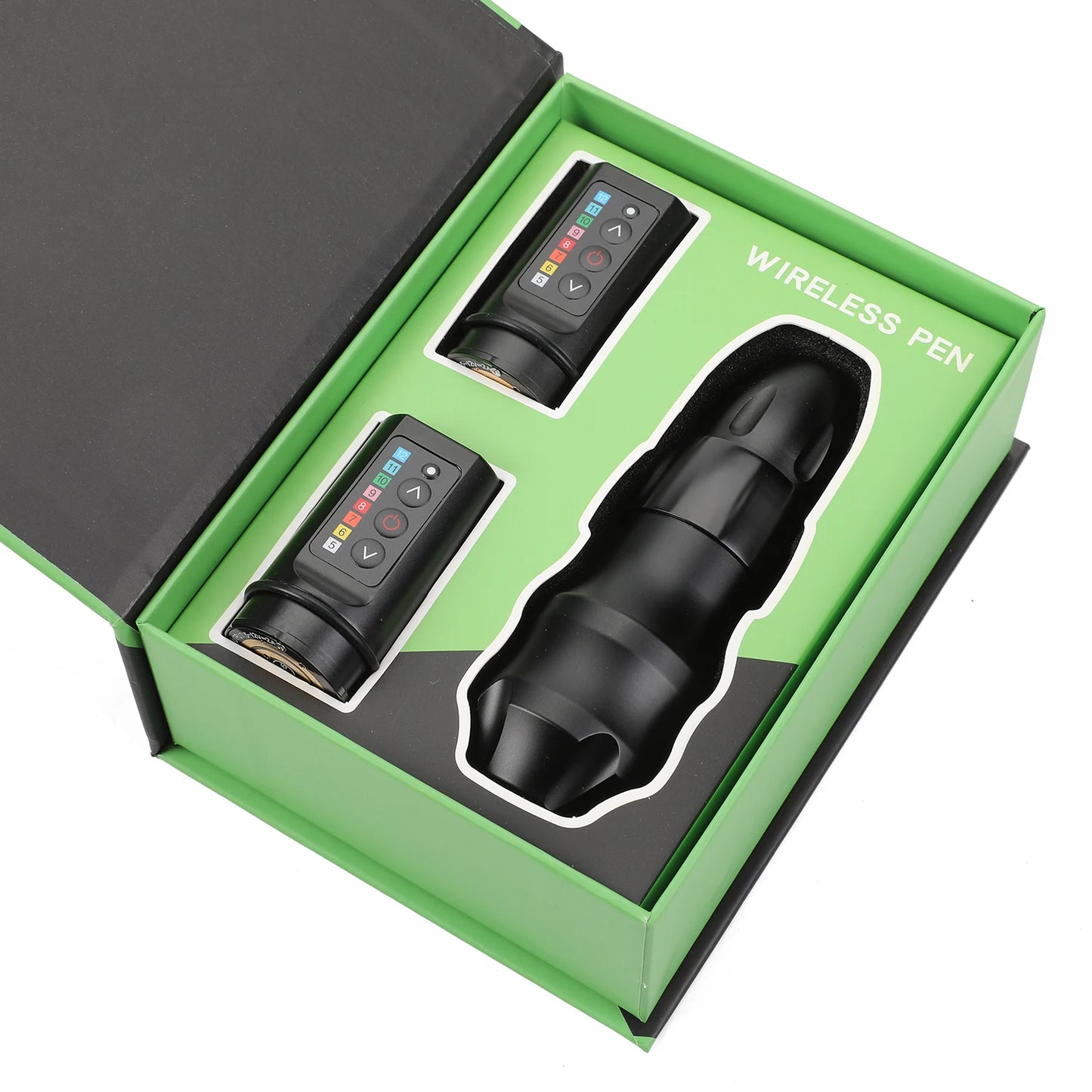 Máquina Pen EXO Wireless Kit – Stroke 4.0mm, Motor Japonés y 2 Baterías Intercambiables