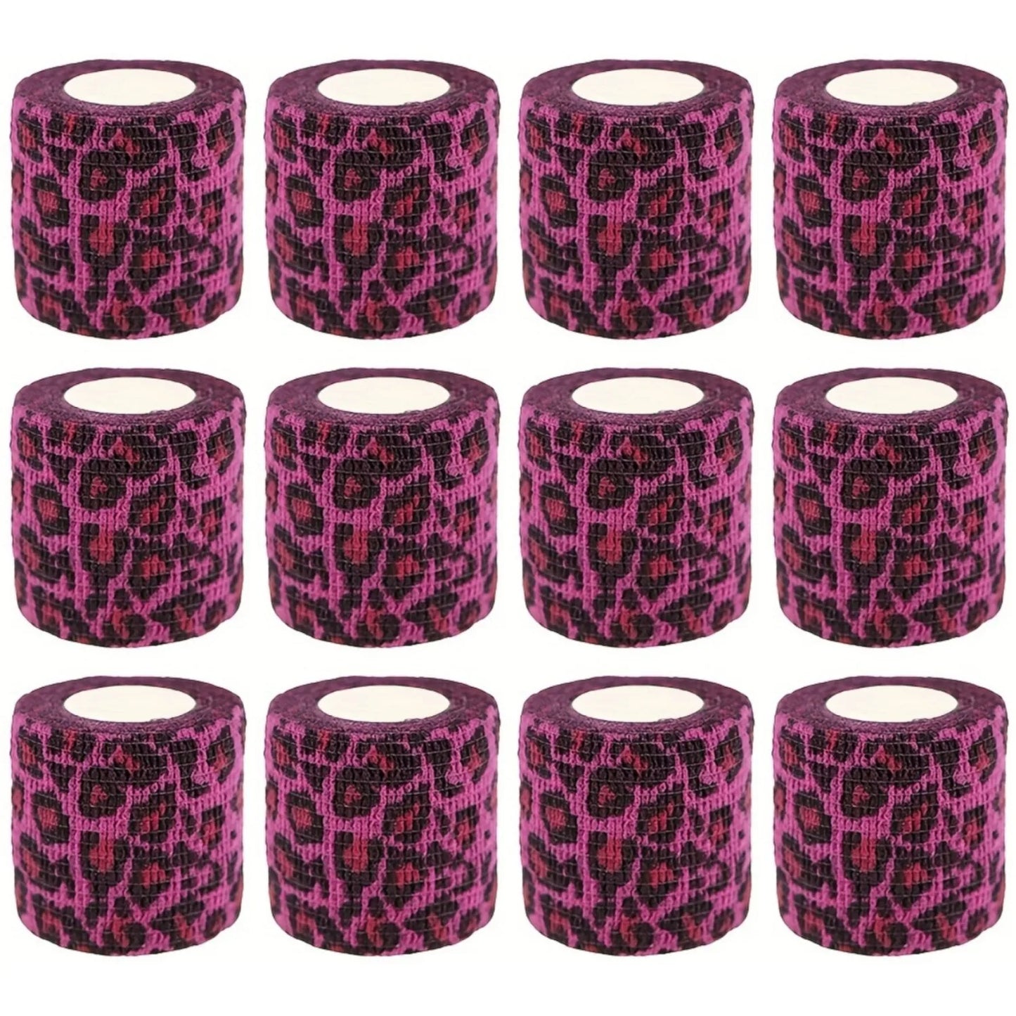 Tattoo Machine Bandage Wrap Set  Soft Breathable Non-Woven Elastic Cohesive Bandage for Secure Grip Tattoo Supplies