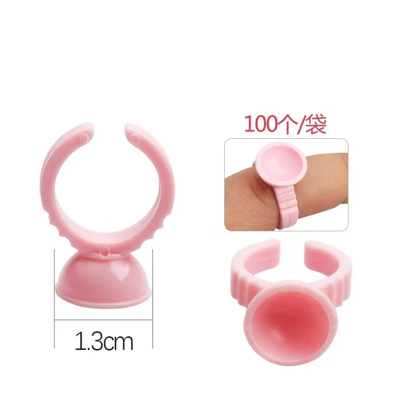 Anillos para Tinta y Pigmentos (Pack 100 / 500u) – Especial PMU, Microblading