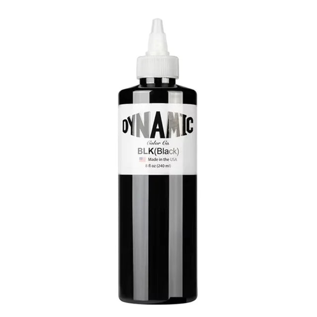 Tinta Triple Black (TBK) – Negro Ultra-Sólido para Línea y Relleno (8oz / 240ml)