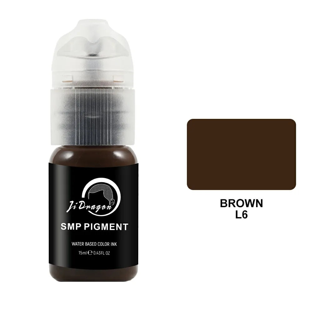 Pigmento Profesional SMP (15ml) – Tinta Especial para Micropigmentación Capilar y Sombreado