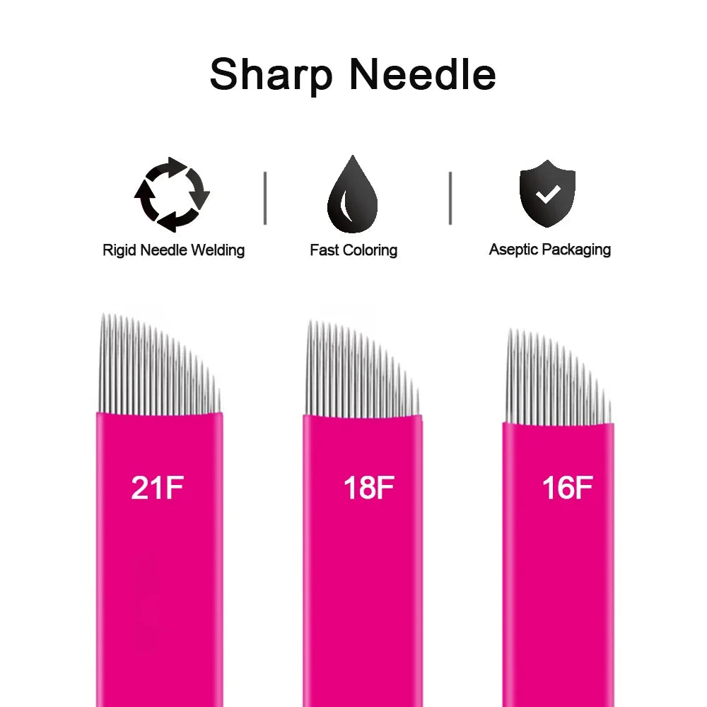 Agujas Nano para Microblading (0.16mm / 0.18mm) – Filos Tebori Premium (Pack 50/100u)