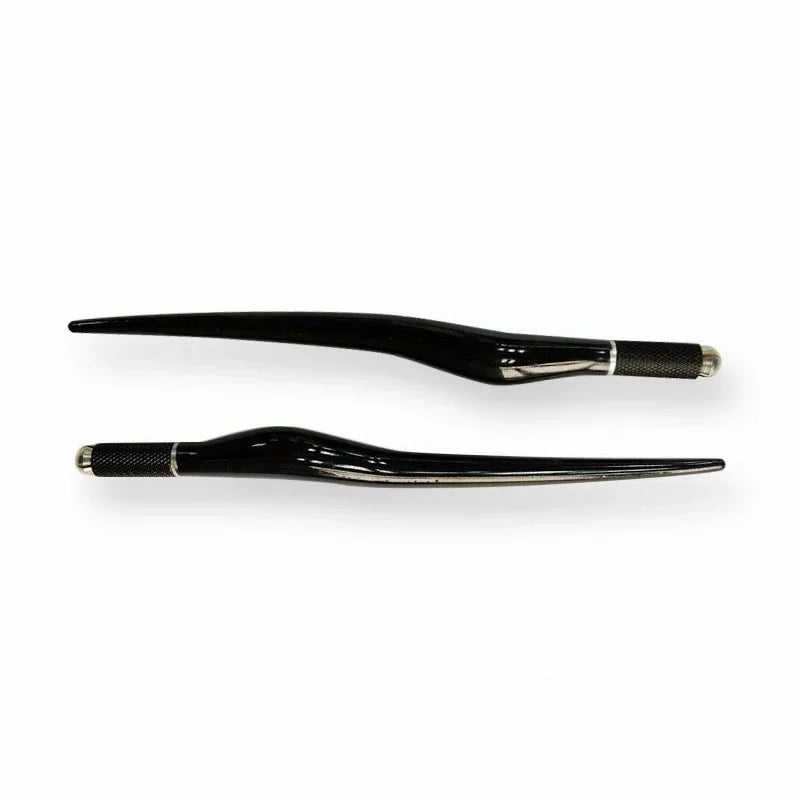 Pluma Tebori Manual de Aluminio – Herramienta Profesional para Microblading 3D