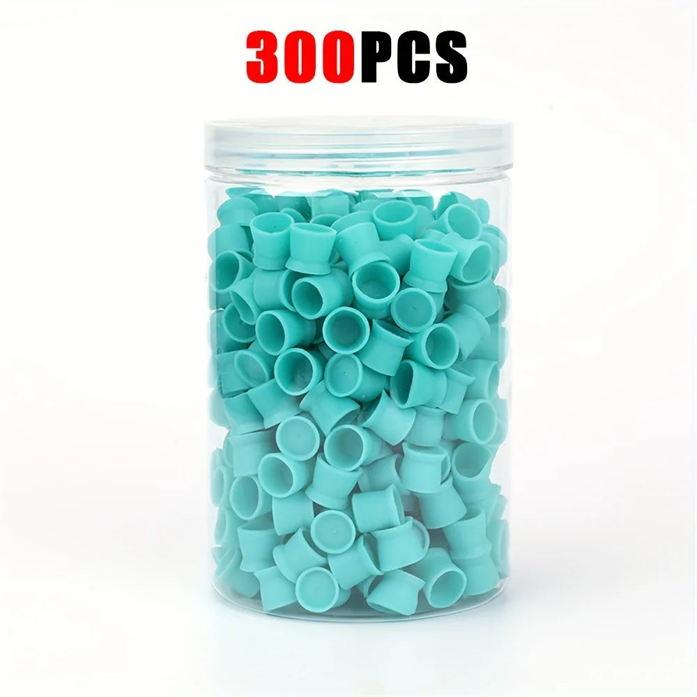 Copas de Silicona Soft (Pack 300u) – Tetinas Flexibles con Base para Tinta y PMU