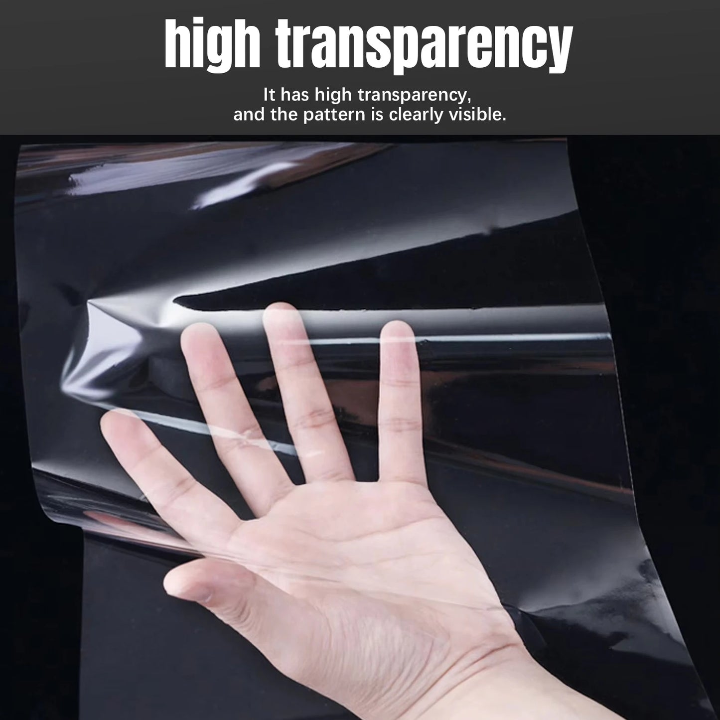 Papel Transfer Transparente KVM (100 unidades) – Film Térmico para Precisión Total