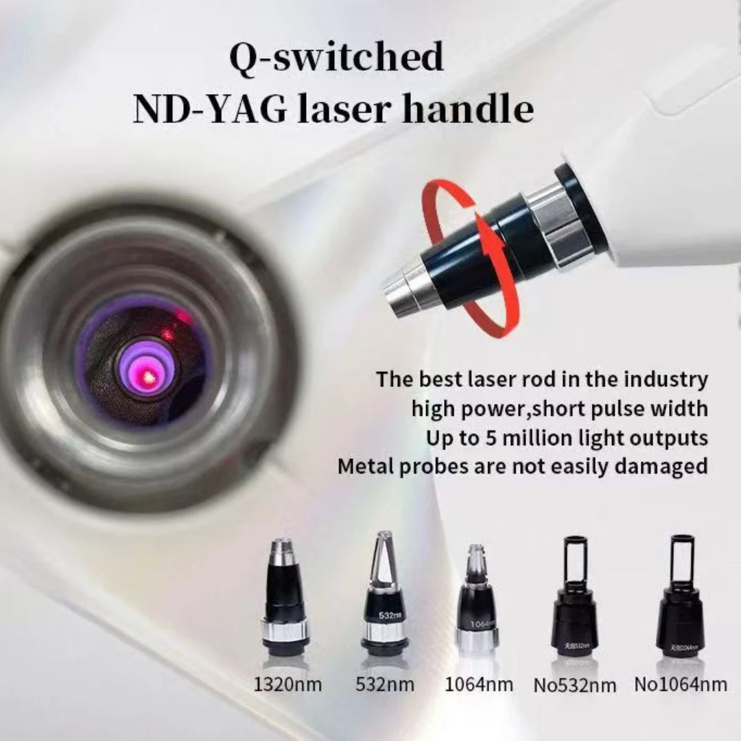 Sistema Pico Laser Profesional – Eliminación de Tatuajes, Manchas y Rejuvenecimiento Facial