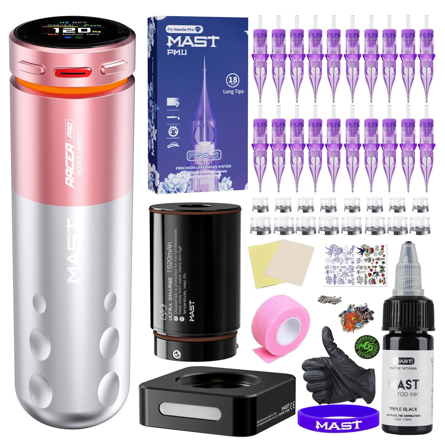 Mast Racer Pro Wireless Kit – Stroke 4.2mm con Modos de Potencia Ajustables (S/M/H)