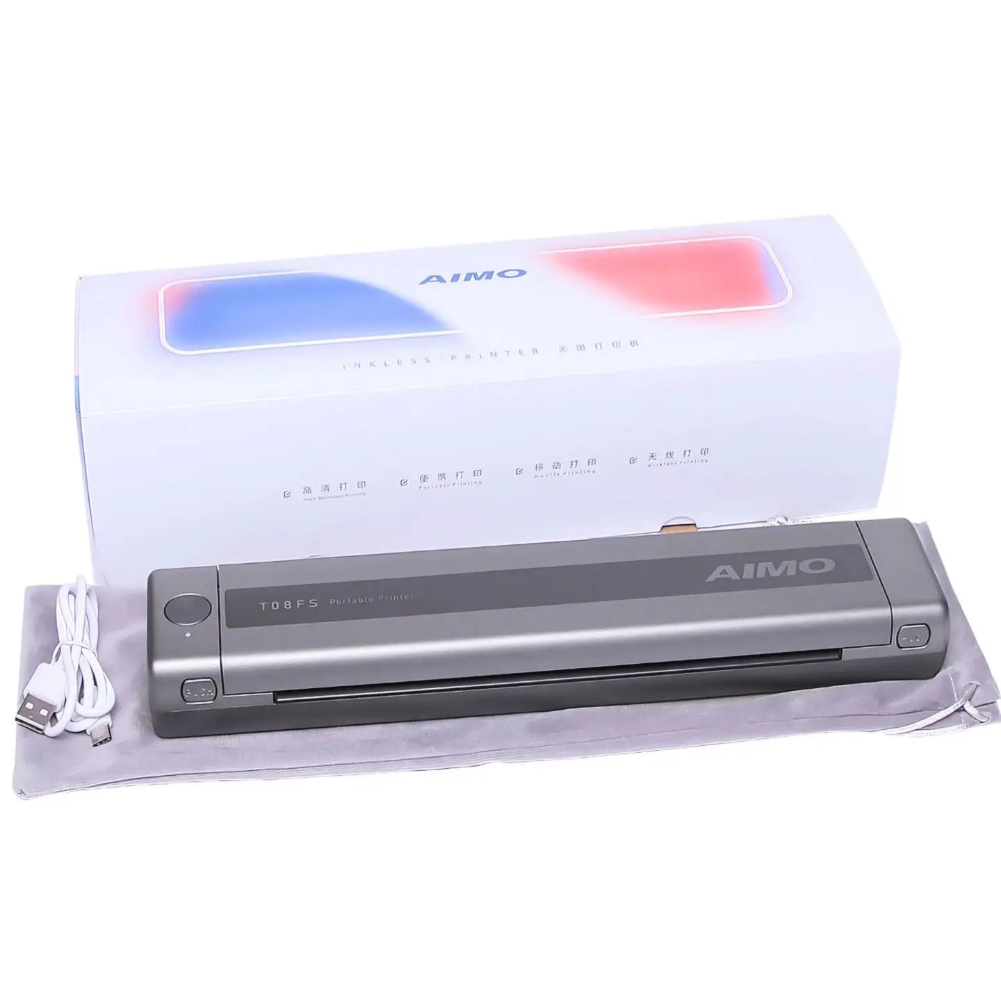 Kit de Impresora Térmica AIMO Tattoo – Transferencia Inalámbrica Bluetooth + Papel de Regalo