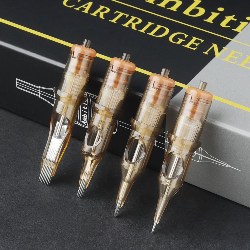 Ambition Premium RL/RM/RS 20pcs Tattoo Cartridge Round Liner Shader Curved Magnum Tattoo Needle 1RL 3RL 5RL 7RL 9RL 7rm 9rm 13rm
