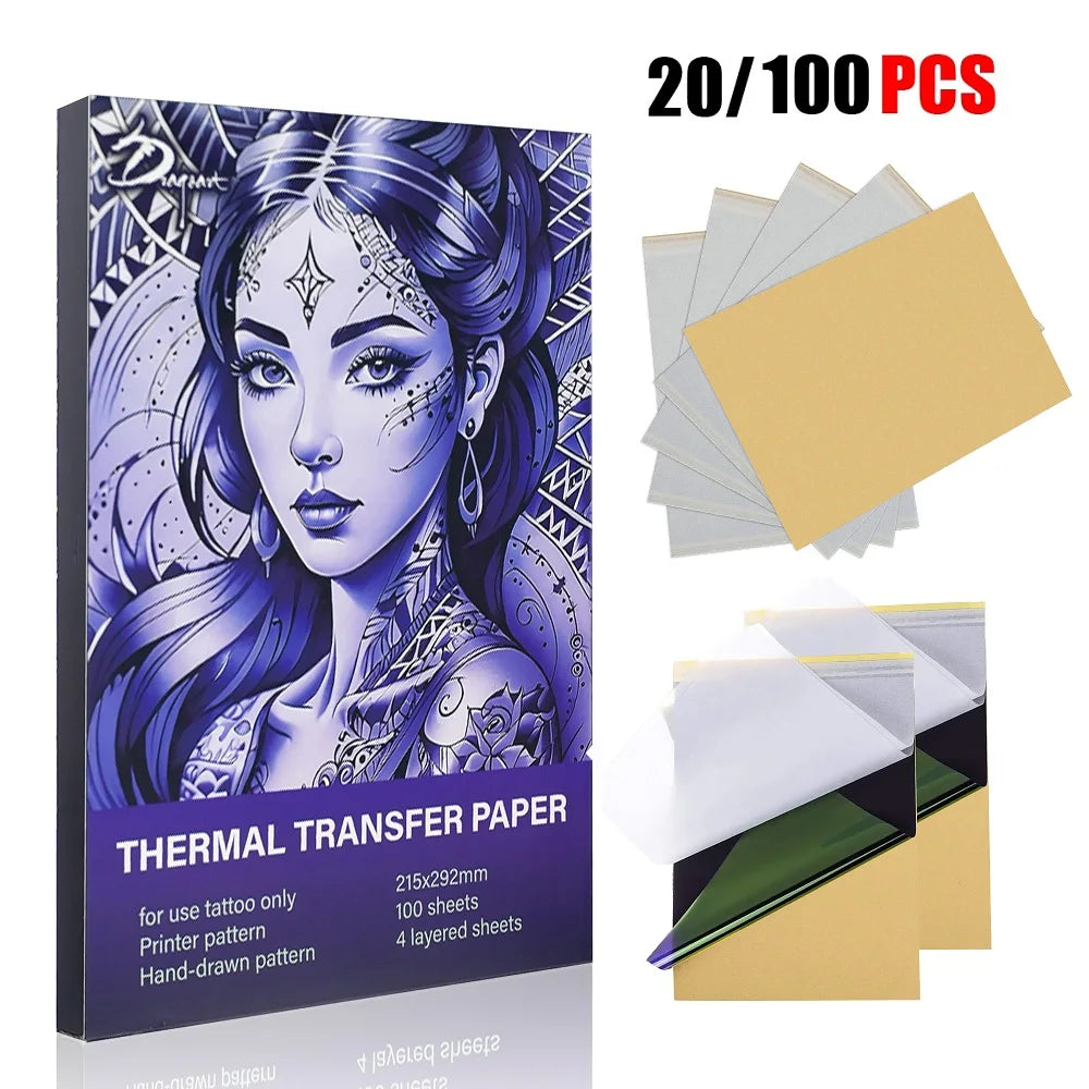 Papel Hectográfico Profesional (Pack 20 / 100u) – Transferencia Térmica y Manual de 4 Capas
