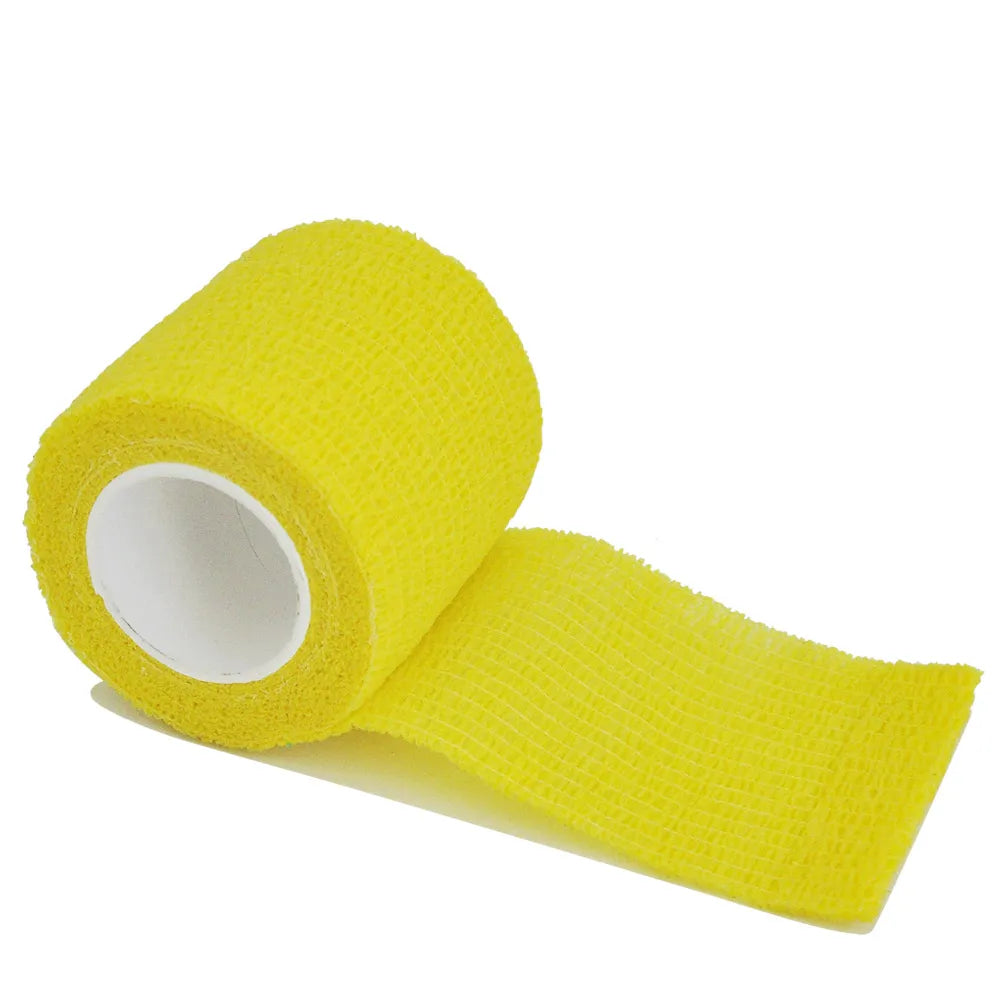 Venda Cohesiva Elástica Estampada 5cm – Cubre Grip para Tattoo, Deportes y Uso Veterinario