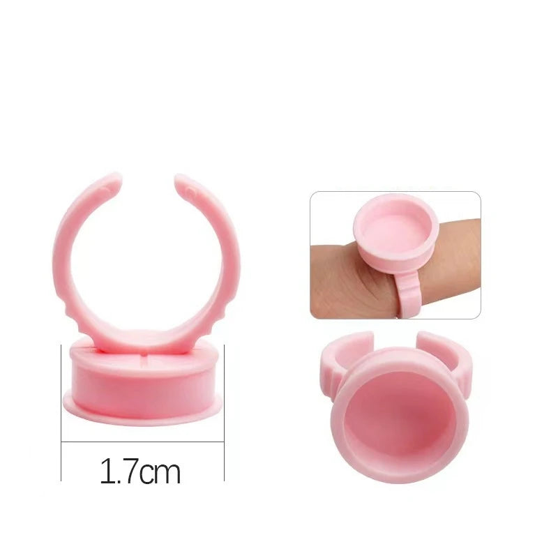 Anillos para Tinta y Pigmentos (Pack 100 / 500u) – Especial PMU, Microblading