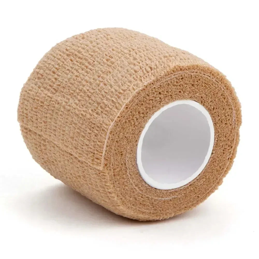 Cinta de Agarre Autoadhesiva (Cofán) – Vendaje Elástico para Grips de Tatuaje