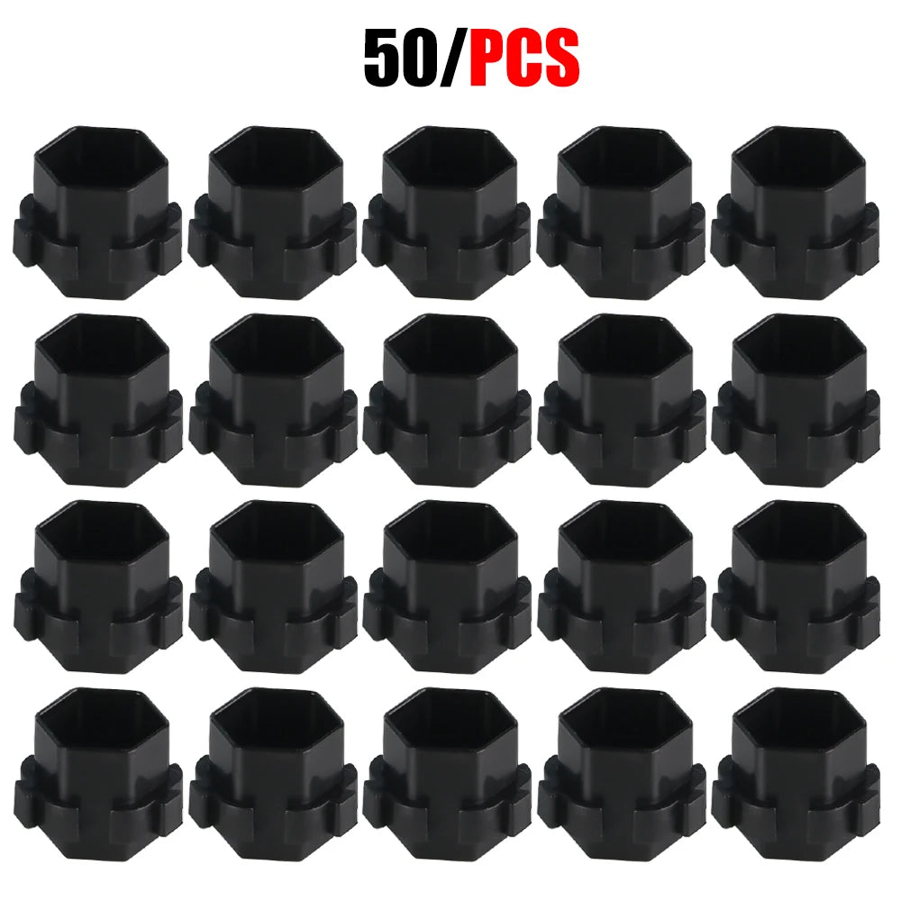 Copas para Tinta con Base Plana (Pack 50 / 100u) – Tetinas Descartables para Tatuaje y PMU