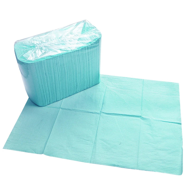 Campos Descartables Bilaminados (Pack 125u) – Mantel Impermeable para Tatuaje y Nail Art