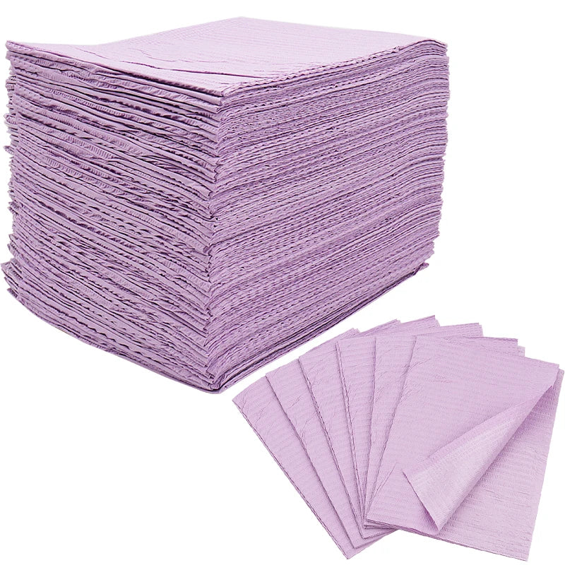 Campos Descartables Bilaminados (Pack 125u) – Mantel Impermeable para Tatuaje y Nail Art